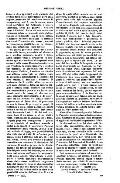 Annali della giurisprudenza italiana raccolta generale delle decisioni delle Corti di cassazione e d'appello in materia civile, criminale, commerciale, di diritto pubblico e amministrativo, e di procedura civile e penale