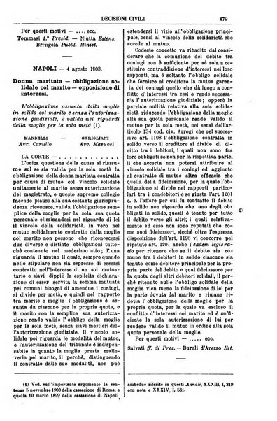 Annali della giurisprudenza italiana raccolta generale delle decisioni delle Corti di cassazione e d'appello in materia civile, criminale, commerciale, di diritto pubblico e amministrativo, e di procedura civile e penale