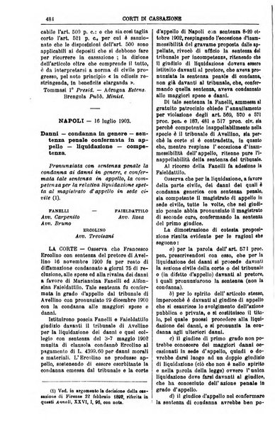 Annali della giurisprudenza italiana raccolta generale delle decisioni delle Corti di cassazione e d'appello in materia civile, criminale, commerciale, di diritto pubblico e amministrativo, e di procedura civile e penale