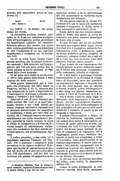 Annali della giurisprudenza italiana raccolta generale delle decisioni delle Corti di cassazione e d'appello in materia civile, criminale, commerciale, di diritto pubblico e amministrativo, e di procedura civile e penale