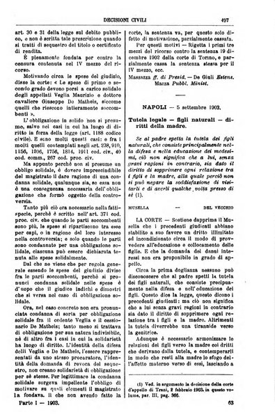 Annali della giurisprudenza italiana raccolta generale delle decisioni delle Corti di cassazione e d'appello in materia civile, criminale, commerciale, di diritto pubblico e amministrativo, e di procedura civile e penale