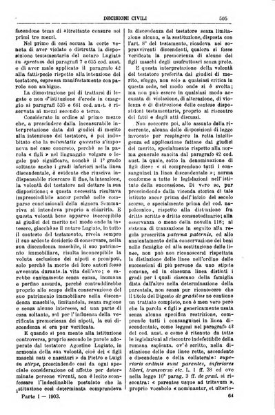 Annali della giurisprudenza italiana raccolta generale delle decisioni delle Corti di cassazione e d'appello in materia civile, criminale, commerciale, di diritto pubblico e amministrativo, e di procedura civile e penale