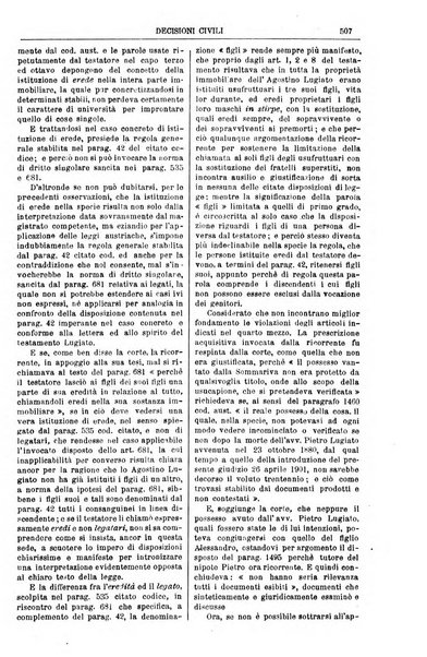 Annali della giurisprudenza italiana raccolta generale delle decisioni delle Corti di cassazione e d'appello in materia civile, criminale, commerciale, di diritto pubblico e amministrativo, e di procedura civile e penale