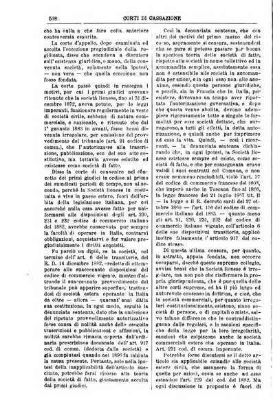 Annali della giurisprudenza italiana raccolta generale delle decisioni delle Corti di cassazione e d'appello in materia civile, criminale, commerciale, di diritto pubblico e amministrativo, e di procedura civile e penale