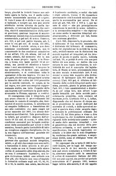 Annali della giurisprudenza italiana raccolta generale delle decisioni delle Corti di cassazione e d'appello in materia civile, criminale, commerciale, di diritto pubblico e amministrativo, e di procedura civile e penale