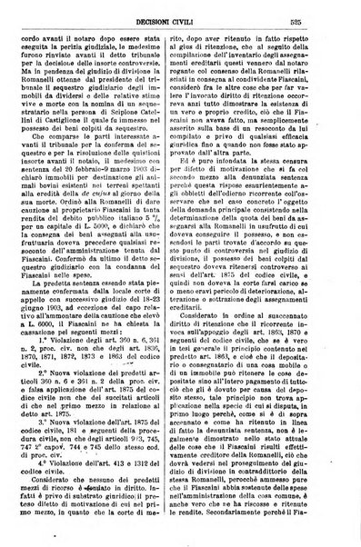 Annali della giurisprudenza italiana raccolta generale delle decisioni delle Corti di cassazione e d'appello in materia civile, criminale, commerciale, di diritto pubblico e amministrativo, e di procedura civile e penale