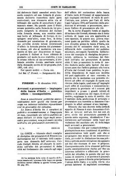 Annali della giurisprudenza italiana raccolta generale delle decisioni delle Corti di cassazione e d'appello in materia civile, criminale, commerciale, di diritto pubblico e amministrativo, e di procedura civile e penale