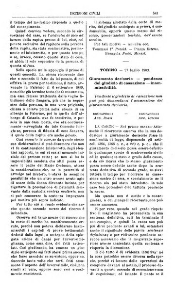 Annali della giurisprudenza italiana raccolta generale delle decisioni delle Corti di cassazione e d'appello in materia civile, criminale, commerciale, di diritto pubblico e amministrativo, e di procedura civile e penale