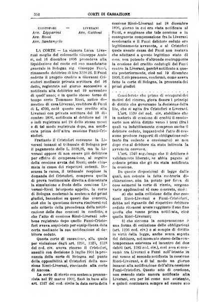 Annali della giurisprudenza italiana raccolta generale delle decisioni delle Corti di cassazione e d'appello in materia civile, criminale, commerciale, di diritto pubblico e amministrativo, e di procedura civile e penale