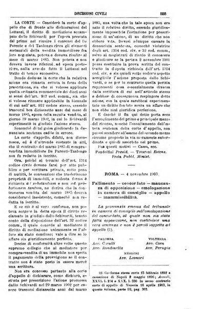 Annali della giurisprudenza italiana raccolta generale delle decisioni delle Corti di cassazione e d'appello in materia civile, criminale, commerciale, di diritto pubblico e amministrativo, e di procedura civile e penale