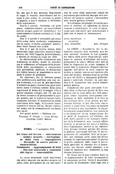 Annali della giurisprudenza italiana raccolta generale delle decisioni delle Corti di cassazione e d'appello in materia civile, criminale, commerciale, di diritto pubblico e amministrativo, e di procedura civile e penale