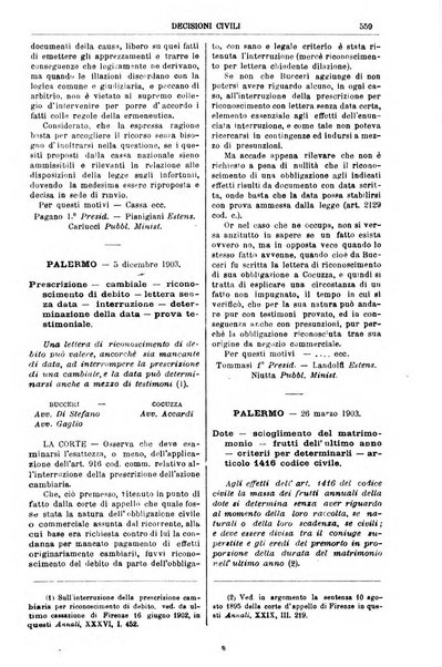 Annali della giurisprudenza italiana raccolta generale delle decisioni delle Corti di cassazione e d'appello in materia civile, criminale, commerciale, di diritto pubblico e amministrativo, e di procedura civile e penale