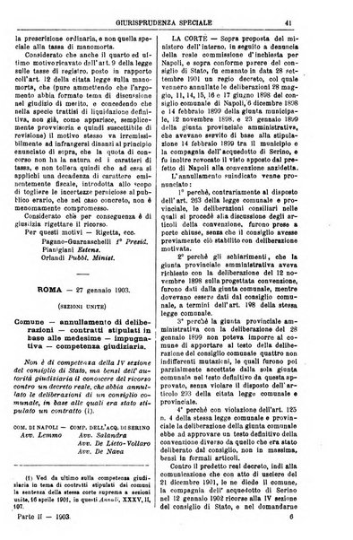 Annali della giurisprudenza italiana raccolta generale delle decisioni delle Corti di cassazione e d'appello in materia civile, criminale, commerciale, di diritto pubblico e amministrativo, e di procedura civile e penale