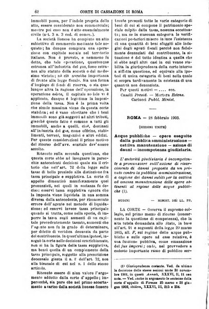 Annali della giurisprudenza italiana raccolta generale delle decisioni delle Corti di cassazione e d'appello in materia civile, criminale, commerciale, di diritto pubblico e amministrativo, e di procedura civile e penale