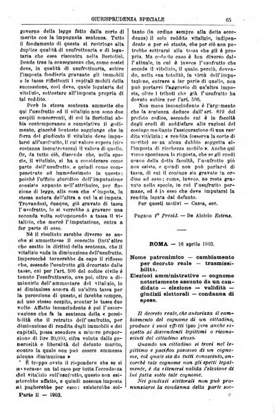 Annali della giurisprudenza italiana raccolta generale delle decisioni delle Corti di cassazione e d'appello in materia civile, criminale, commerciale, di diritto pubblico e amministrativo, e di procedura civile e penale