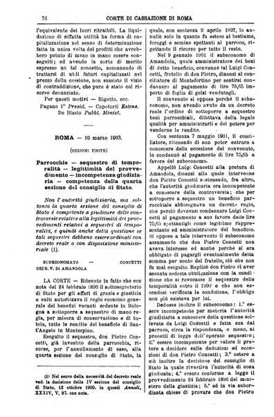 Annali della giurisprudenza italiana raccolta generale delle decisioni delle Corti di cassazione e d'appello in materia civile, criminale, commerciale, di diritto pubblico e amministrativo, e di procedura civile e penale