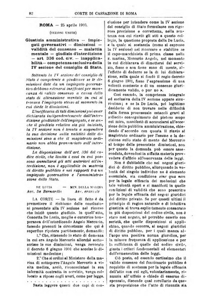 Annali della giurisprudenza italiana raccolta generale delle decisioni delle Corti di cassazione e d'appello in materia civile, criminale, commerciale, di diritto pubblico e amministrativo, e di procedura civile e penale