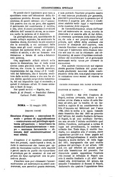 Annali della giurisprudenza italiana raccolta generale delle decisioni delle Corti di cassazione e d'appello in materia civile, criminale, commerciale, di diritto pubblico e amministrativo, e di procedura civile e penale