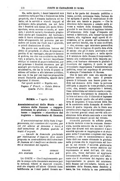 Annali della giurisprudenza italiana raccolta generale delle decisioni delle Corti di cassazione e d'appello in materia civile, criminale, commerciale, di diritto pubblico e amministrativo, e di procedura civile e penale