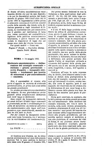 Annali della giurisprudenza italiana raccolta generale delle decisioni delle Corti di cassazione e d'appello in materia civile, criminale, commerciale, di diritto pubblico e amministrativo, e di procedura civile e penale