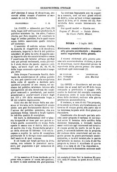 Annali della giurisprudenza italiana raccolta generale delle decisioni delle Corti di cassazione e d'appello in materia civile, criminale, commerciale, di diritto pubblico e amministrativo, e di procedura civile e penale