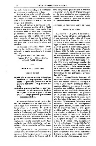 Annali della giurisprudenza italiana raccolta generale delle decisioni delle Corti di cassazione e d'appello in materia civile, criminale, commerciale, di diritto pubblico e amministrativo, e di procedura civile e penale