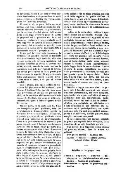 Annali della giurisprudenza italiana raccolta generale delle decisioni delle Corti di cassazione e d'appello in materia civile, criminale, commerciale, di diritto pubblico e amministrativo, e di procedura civile e penale