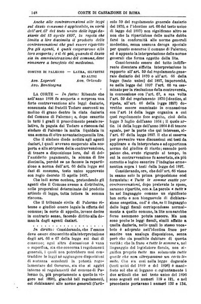 Annali della giurisprudenza italiana raccolta generale delle decisioni delle Corti di cassazione e d'appello in materia civile, criminale, commerciale, di diritto pubblico e amministrativo, e di procedura civile e penale