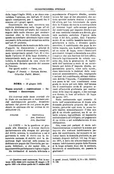 Annali della giurisprudenza italiana raccolta generale delle decisioni delle Corti di cassazione e d'appello in materia civile, criminale, commerciale, di diritto pubblico e amministrativo, e di procedura civile e penale