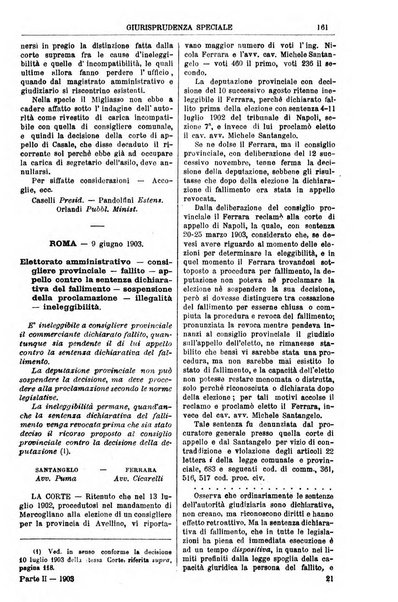 Annali della giurisprudenza italiana raccolta generale delle decisioni delle Corti di cassazione e d'appello in materia civile, criminale, commerciale, di diritto pubblico e amministrativo, e di procedura civile e penale