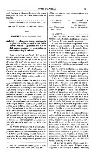 Annali della giurisprudenza italiana raccolta generale delle decisioni delle Corti di cassazione e d'appello in materia civile, criminale, commerciale, di diritto pubblico e amministrativo, e di procedura civile e penale