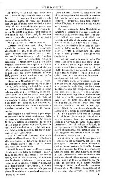 Annali della giurisprudenza italiana raccolta generale delle decisioni delle Corti di cassazione e d'appello in materia civile, criminale, commerciale, di diritto pubblico e amministrativo, e di procedura civile e penale