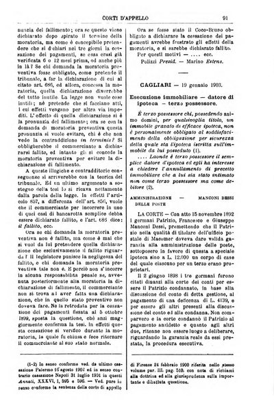 Annali della giurisprudenza italiana raccolta generale delle decisioni delle Corti di cassazione e d'appello in materia civile, criminale, commerciale, di diritto pubblico e amministrativo, e di procedura civile e penale