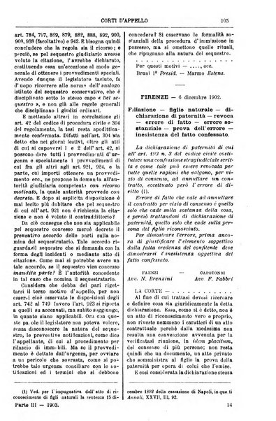 Annali della giurisprudenza italiana raccolta generale delle decisioni delle Corti di cassazione e d'appello in materia civile, criminale, commerciale, di diritto pubblico e amministrativo, e di procedura civile e penale