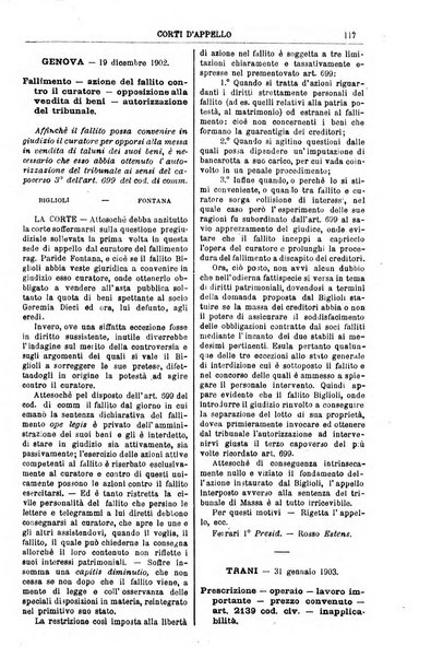 Annali della giurisprudenza italiana raccolta generale delle decisioni delle Corti di cassazione e d'appello in materia civile, criminale, commerciale, di diritto pubblico e amministrativo, e di procedura civile e penale