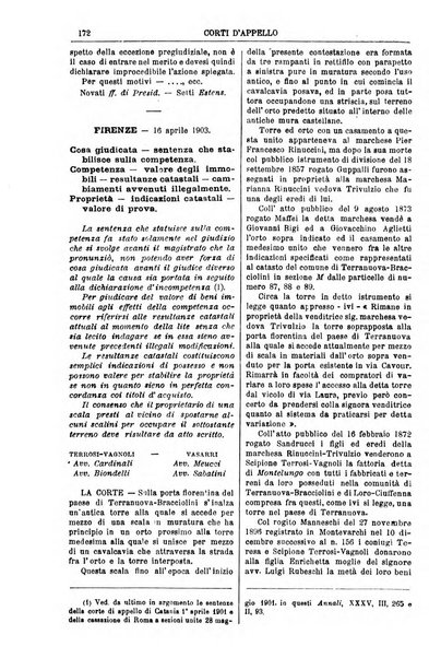 Annali della giurisprudenza italiana raccolta generale delle decisioni delle Corti di cassazione e d'appello in materia civile, criminale, commerciale, di diritto pubblico e amministrativo, e di procedura civile e penale