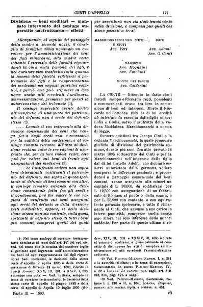 Annali della giurisprudenza italiana raccolta generale delle decisioni delle Corti di cassazione e d'appello in materia civile, criminale, commerciale, di diritto pubblico e amministrativo, e di procedura civile e penale