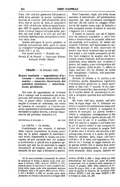 Annali della giurisprudenza italiana raccolta generale delle decisioni delle Corti di cassazione e d'appello in materia civile, criminale, commerciale, di diritto pubblico e amministrativo, e di procedura civile e penale