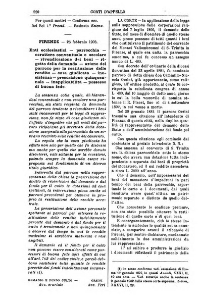 Annali della giurisprudenza italiana raccolta generale delle decisioni delle Corti di cassazione e d'appello in materia civile, criminale, commerciale, di diritto pubblico e amministrativo, e di procedura civile e penale