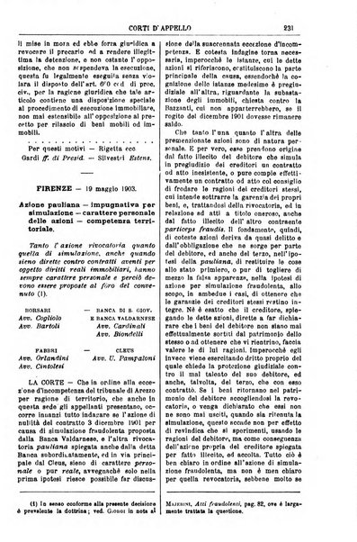 Annali della giurisprudenza italiana raccolta generale delle decisioni delle Corti di cassazione e d'appello in materia civile, criminale, commerciale, di diritto pubblico e amministrativo, e di procedura civile e penale