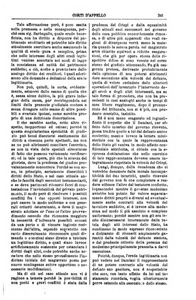 Annali della giurisprudenza italiana raccolta generale delle decisioni delle Corti di cassazione e d'appello in materia civile, criminale, commerciale, di diritto pubblico e amministrativo, e di procedura civile e penale