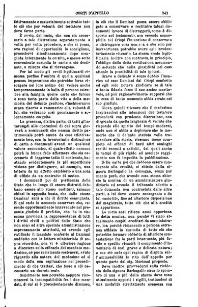 Annali della giurisprudenza italiana raccolta generale delle decisioni delle Corti di cassazione e d'appello in materia civile, criminale, commerciale, di diritto pubblico e amministrativo, e di procedura civile e penale