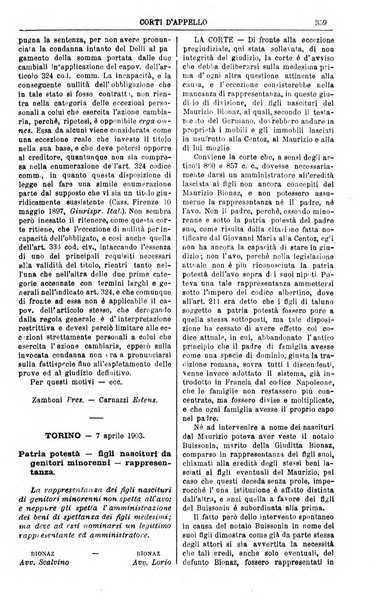 Annali della giurisprudenza italiana raccolta generale delle decisioni delle Corti di cassazione e d'appello in materia civile, criminale, commerciale, di diritto pubblico e amministrativo, e di procedura civile e penale