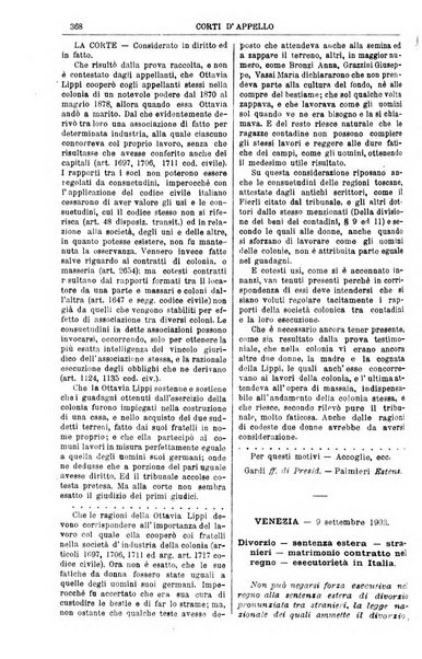 Annali della giurisprudenza italiana raccolta generale delle decisioni delle Corti di cassazione e d'appello in materia civile, criminale, commerciale, di diritto pubblico e amministrativo, e di procedura civile e penale