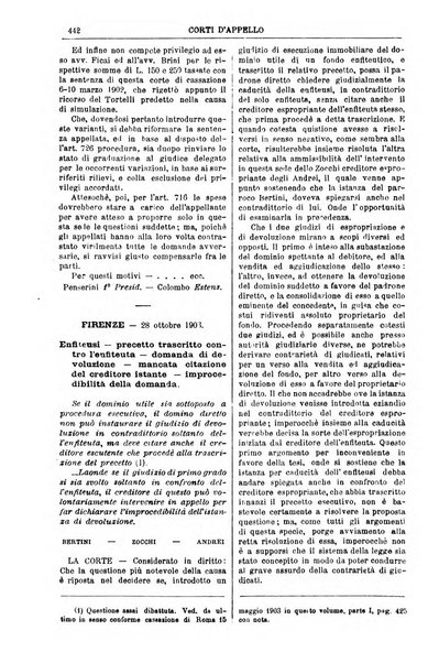 Annali della giurisprudenza italiana raccolta generale delle decisioni delle Corti di cassazione e d'appello in materia civile, criminale, commerciale, di diritto pubblico e amministrativo, e di procedura civile e penale