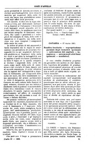 Annali della giurisprudenza italiana raccolta generale delle decisioni delle Corti di cassazione e d'appello in materia civile, criminale, commerciale, di diritto pubblico e amministrativo, e di procedura civile e penale