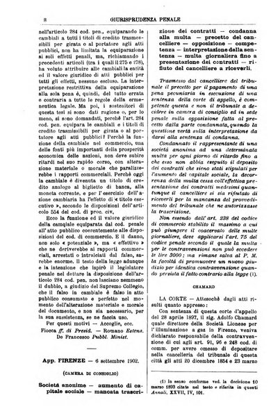 Annali della giurisprudenza italiana raccolta generale delle decisioni delle Corti di cassazione e d'appello in materia civile, criminale, commerciale, di diritto pubblico e amministrativo, e di procedura civile e penale