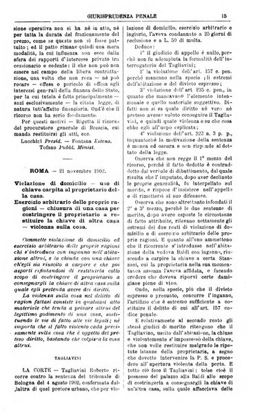 Annali della giurisprudenza italiana raccolta generale delle decisioni delle Corti di cassazione e d'appello in materia civile, criminale, commerciale, di diritto pubblico e amministrativo, e di procedura civile e penale