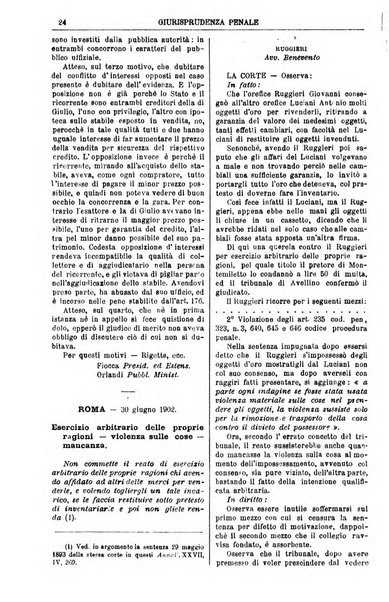 Annali della giurisprudenza italiana raccolta generale delle decisioni delle Corti di cassazione e d'appello in materia civile, criminale, commerciale, di diritto pubblico e amministrativo, e di procedura civile e penale