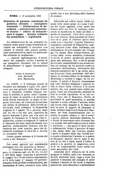 Annali della giurisprudenza italiana raccolta generale delle decisioni delle Corti di cassazione e d'appello in materia civile, criminale, commerciale, di diritto pubblico e amministrativo, e di procedura civile e penale